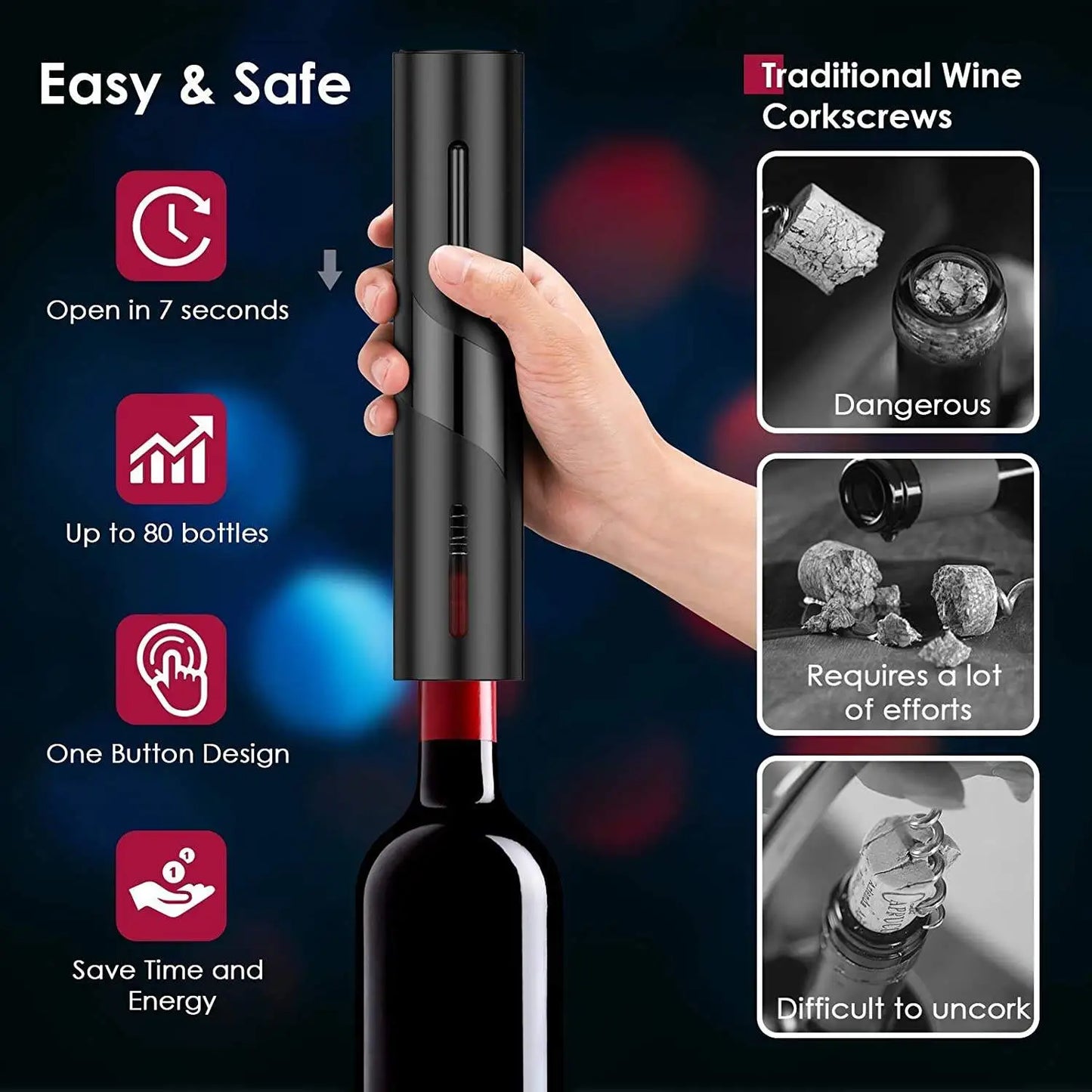 Electric Red Wine Openers Inspire Electric Red Wine Openers Inspire.