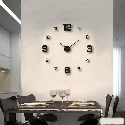Creative Frameless DIY Wall Clock Inspire Creative Frameless DIY Wall Clock Inspire.