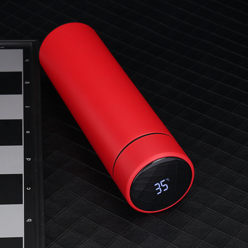 500ML Smart Water Bottle Stainless Steel Vacuum Flasks Intelligent Temperature Display Coffee Mug Cup